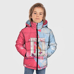 Куртка зимняя для мальчика ARIANA GRANDE, цвет: 3D-черный — фото 2