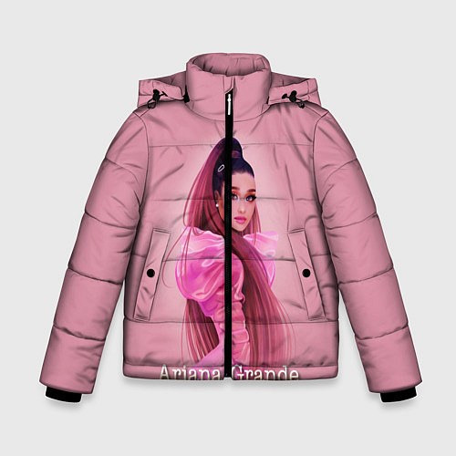 Зимняя куртка для мальчика Ariana Grande Ариана Гранде / 3D-Черный – фото 1