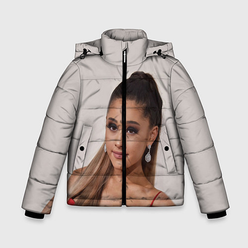 Зимняя куртка для мальчика Ariana Grande Ариана Гранде / 3D-Черный – фото 1