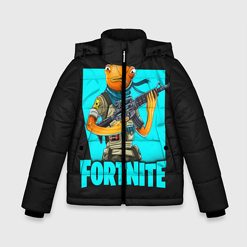 Зимняя куртка для мальчика Fortnite / 3D-Черный – фото 1