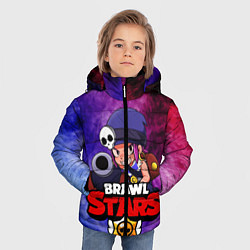 Куртка зимняя для мальчика Brawl Stars - Penny, цвет: 3D-светло-серый — фото 2