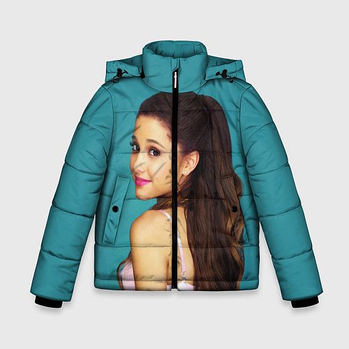 Зимняя куртка для мальчика Ariana Grande Ариана Гранде / 3D-Черный – фото 1