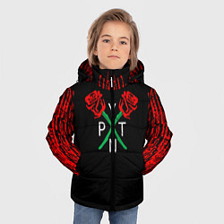Куртка зимняя для мальчика ТИКТОКЕР - PAYTON MOORMEIE, цвет: 3D-черный — фото 2