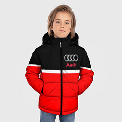 Куртка зимняя для мальчика AUDI SPORT, цвет: 3D-светло-серый — фото 2