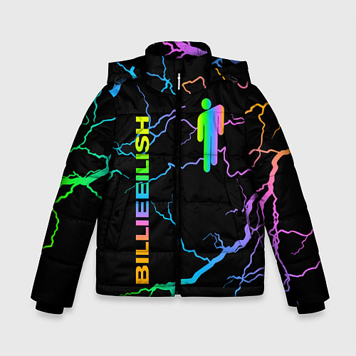 Зимняя куртка для мальчика BILLIE EILISH / 3D-Черный – фото 1