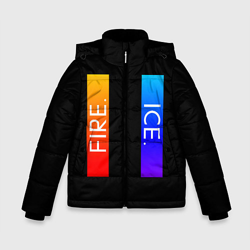 Зимняя куртка для мальчика FIRE ICE / 3D-Черный – фото 1