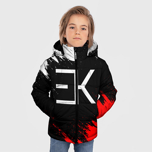 Зимняя куртка для мальчика ЕГОР КРИД / 3D-Красный – фото 3