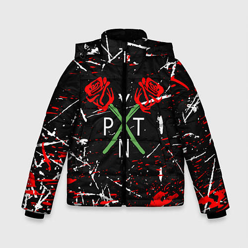 Зимняя куртка для мальчика Payton Moormeier: TikTok / 3D-Черный – фото 1