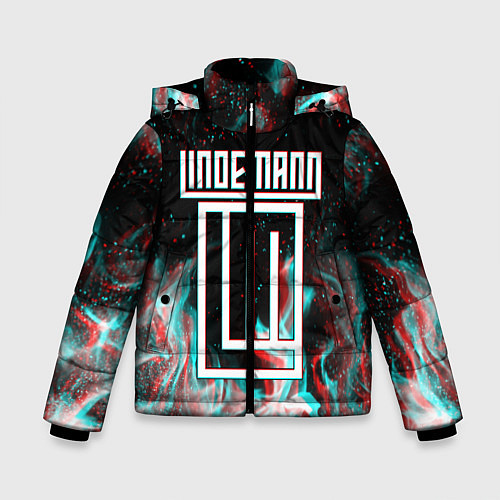 Зимняя куртка для мальчика LINDEMANN GLITCH / 3D-Черный – фото 1