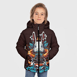 Куртка зимняя для мальчика Rabbit Photographer, цвет: 3D-черный — фото 2