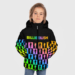 Куртка зимняя для мальчика BILLIE EILISH, цвет: 3D-черный — фото 2