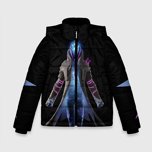 Зимняя куртка для мальчика Fortnite Спина / 3D-Черный – фото 1
