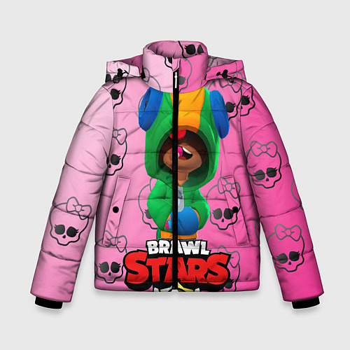 Зимняя куртка для мальчика Brawl stars / 3D-Черный – фото 1
