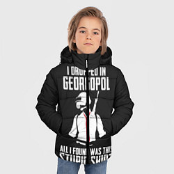 Куртка зимняя для мальчика PUBG, цвет: 3D-черный — фото 2
