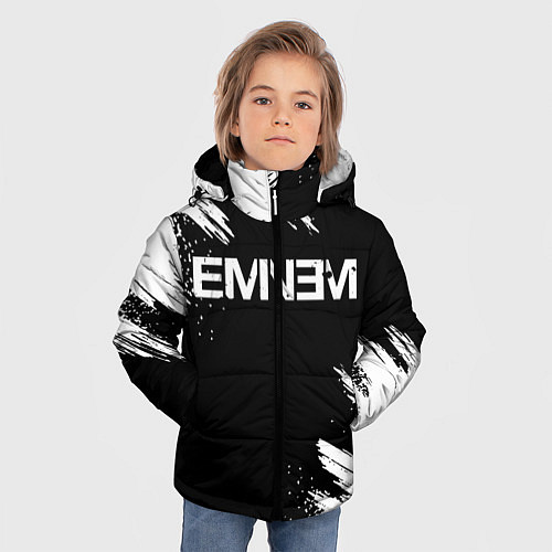 Зимняя куртка для мальчика EMINEM / 3D-Светло-серый – фото 3