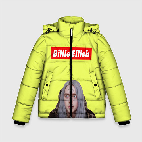 Зимняя куртка для мальчика BILLIE EILISH / 3D-Черный – фото 1