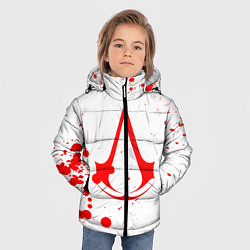 Куртка зимняя для мальчика Assassin’s Creed, цвет: 3D-черный — фото 2