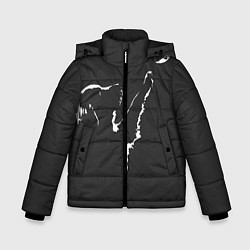 Куртка зимняя для мальчика Лунопёс, цвет: 3D-светло-серый