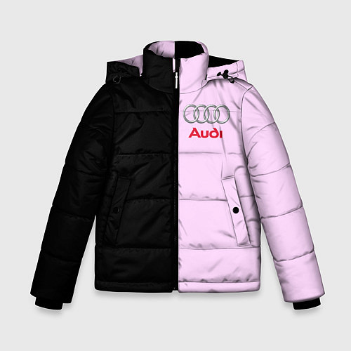 Зимняя куртка для мальчика AUDI / 3D-Черный – фото 1