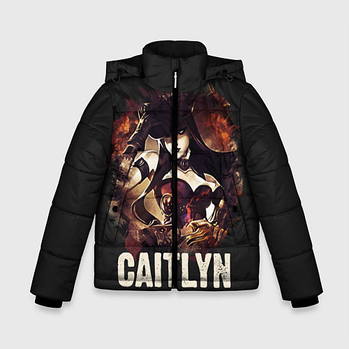 Зимняя куртка для мальчика Caitlyn / 3D-Черный – фото 1