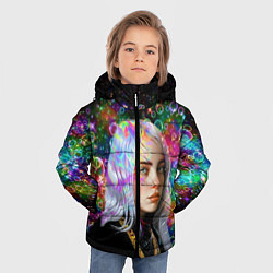 Куртка зимняя для мальчика Billie Eilish, цвет: 3D-черный — фото 2