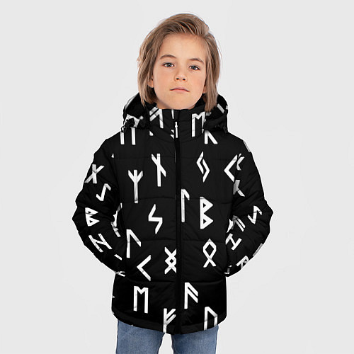 Зимняя куртка для мальчика Hollow Knight / 3D-Красный – фото 3