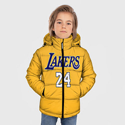 Куртка зимняя для мальчика Kobe Bryant, цвет: 3D-черный — фото 2