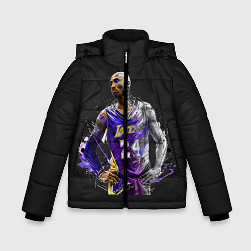 Зимняя куртка для мальчика Kobe Bryant / 3D-Черный – фото 1