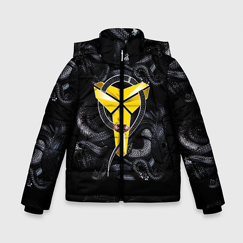 Зимняя куртка для мальчика Los Angeles LakersKobe Bryan / 3D-Черный – фото 1