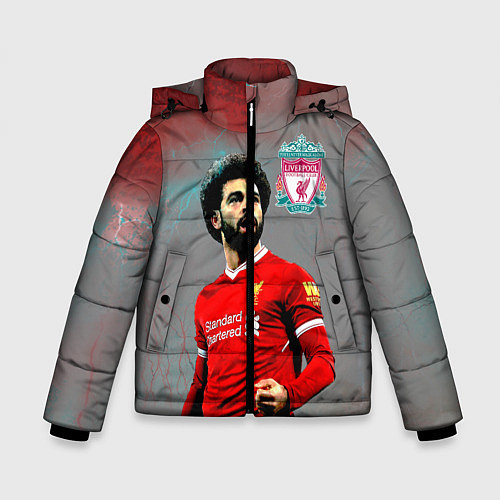 Зимняя куртка для мальчика Mohamed Salah / 3D-Черный – фото 1