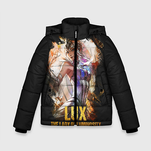 Зимняя куртка для мальчика Lux / 3D-Черный – фото 1
