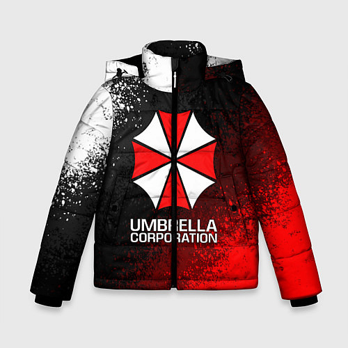 Зимняя куртка для мальчика UMBRELLA CORP / 3D-Черный – фото 1