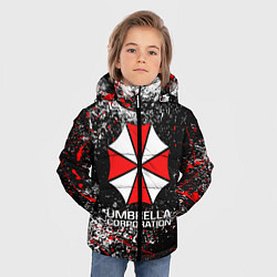 Куртка зимняя для мальчика UMBRELLA CORP, цвет: 3D-светло-серый — фото 2