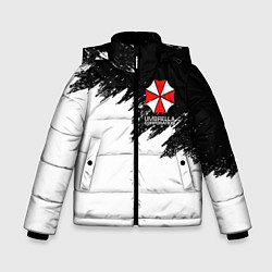 Куртка зимняя для мальчика UMBRELLA CORP, цвет: 3D-черный