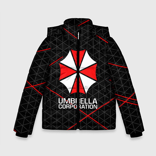 Зимняя куртка для мальчика UMBRELLA CORP / 3D-Черный – фото 1