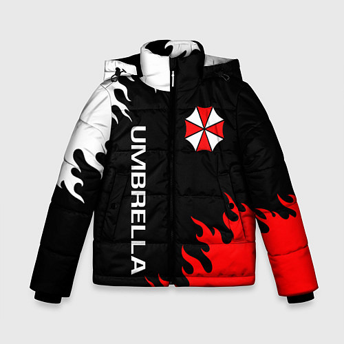 Зимняя куртка для мальчика UMBRELLA CORP / 3D-Красный – фото 1