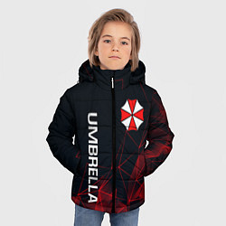 Куртка зимняя для мальчика UMBRELLA CORP, цвет: 3D-черный — фото 2