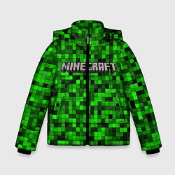 Зимняя куртка для мальчика MINECRAFT CREEPER КАПЮШОН