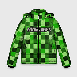 Зимняя куртка для мальчика MINECRAFT CREEPER КАПЮШОН