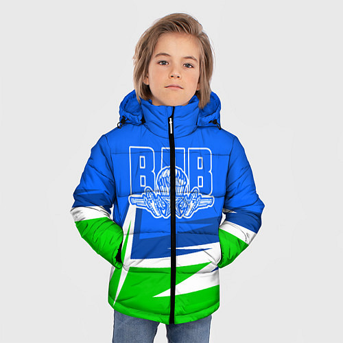 Зимняя куртка для мальчика ВДВ / 3D-Красный – фото 3