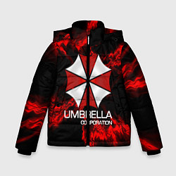 Куртка зимняя для мальчика UMBRELLA CORP, цвет: 3D-красный