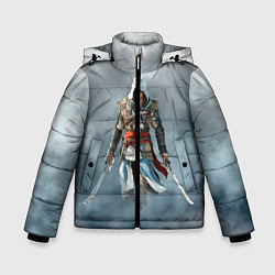 Куртка зимняя для мальчика ASSASSIN'S CREED, цвет: 3D-черный