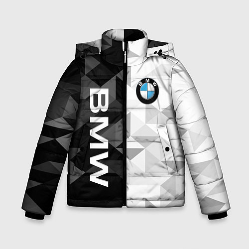 Зимняя куртка для мальчика BMW / 3D-Черный – фото 1
