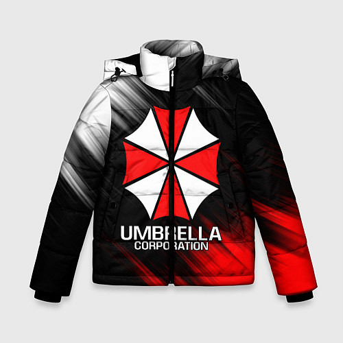 Зимняя куртка для мальчика UMBRELLA CORP / 3D-Черный – фото 1