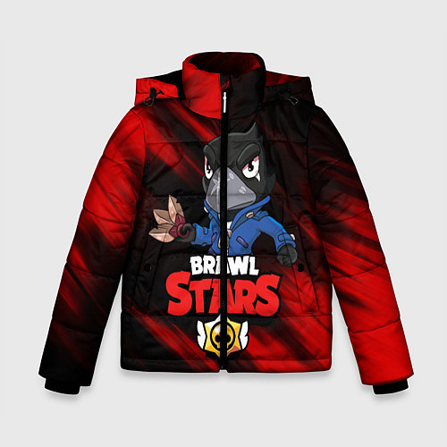 Зимняя куртка для мальчика BRAWL STARS / 3D-Черный – фото 1