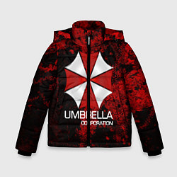 Куртка зимняя для мальчика UMBRELLA CORP, цвет: 3D-черный