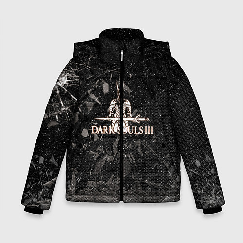 Зимняя куртка для мальчика DARK SOULS / 3D-Черный – фото 1
