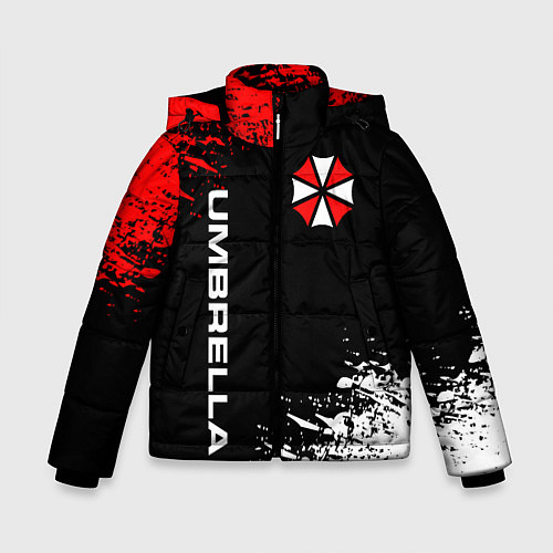 Зимняя куртка для мальчика UMBRELLA CORPORATION / 3D-Черный – фото 1