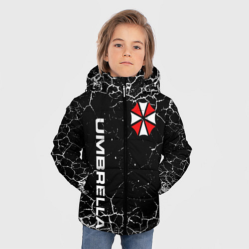 Зимняя куртка для мальчика UMBRELLA CORPORATION / 3D-Красный – фото 3