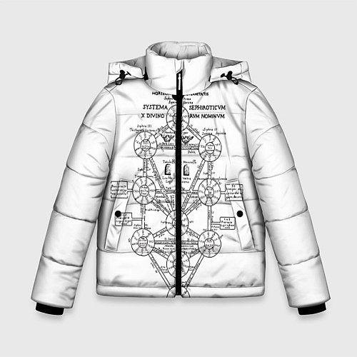 Зимняя куртка для мальчика EVa-updown / 3D-Черный – фото 1